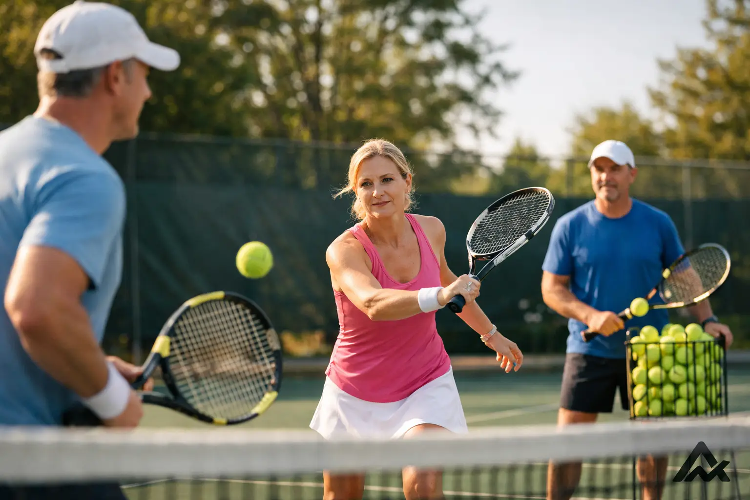 Ghid de antrenament tenis pentru adulți activi