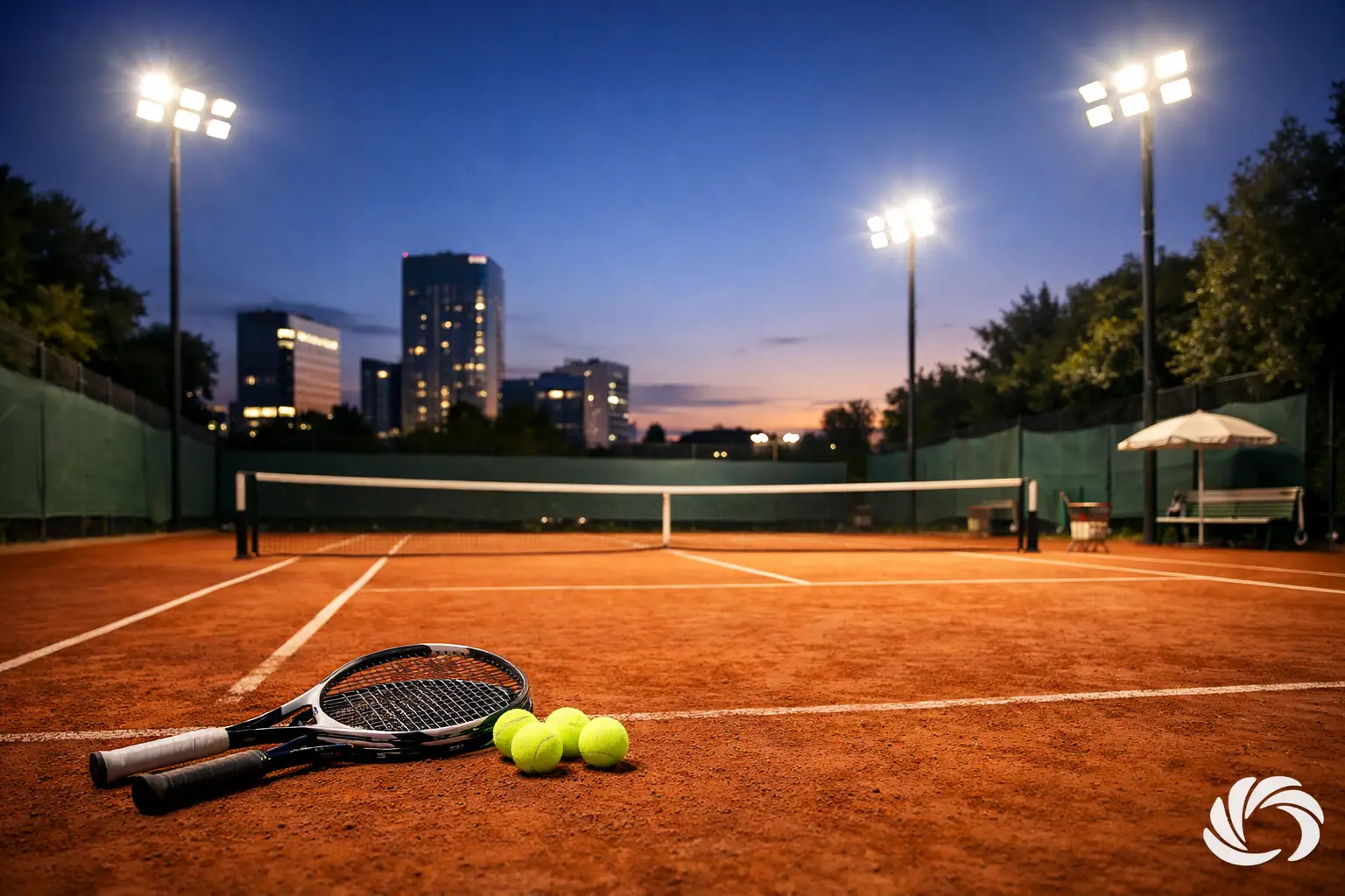 Închiriere teren tenis cu nocturnă în București