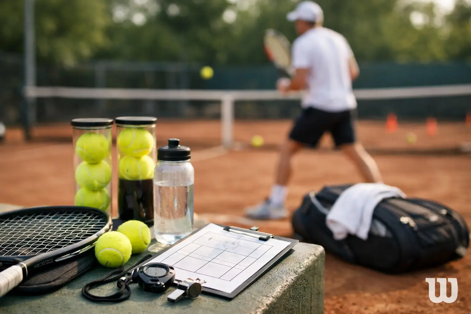 Pregătire pentru competiții de tenis, pas cu pas
