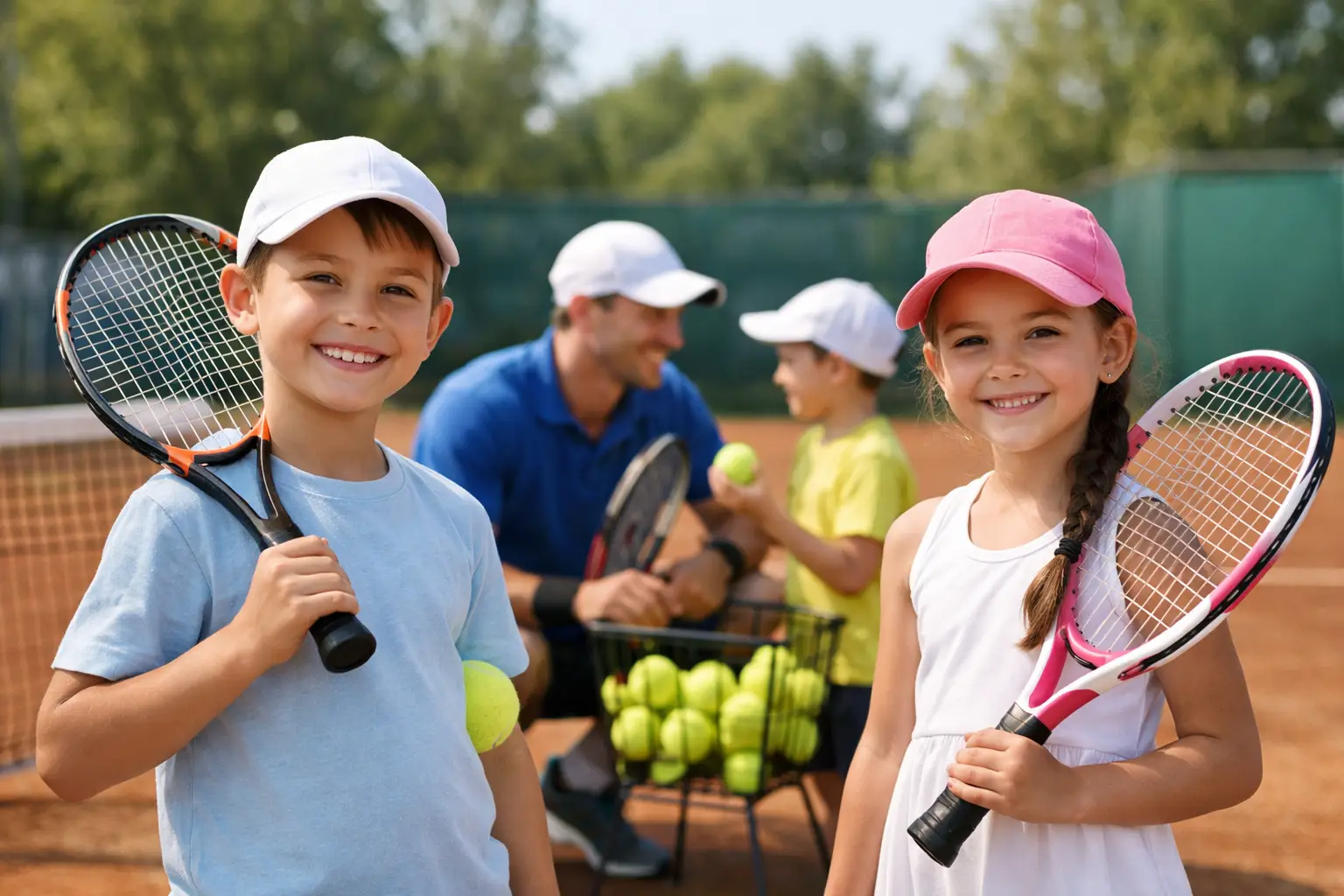 Școală tenis copii București pentru progres