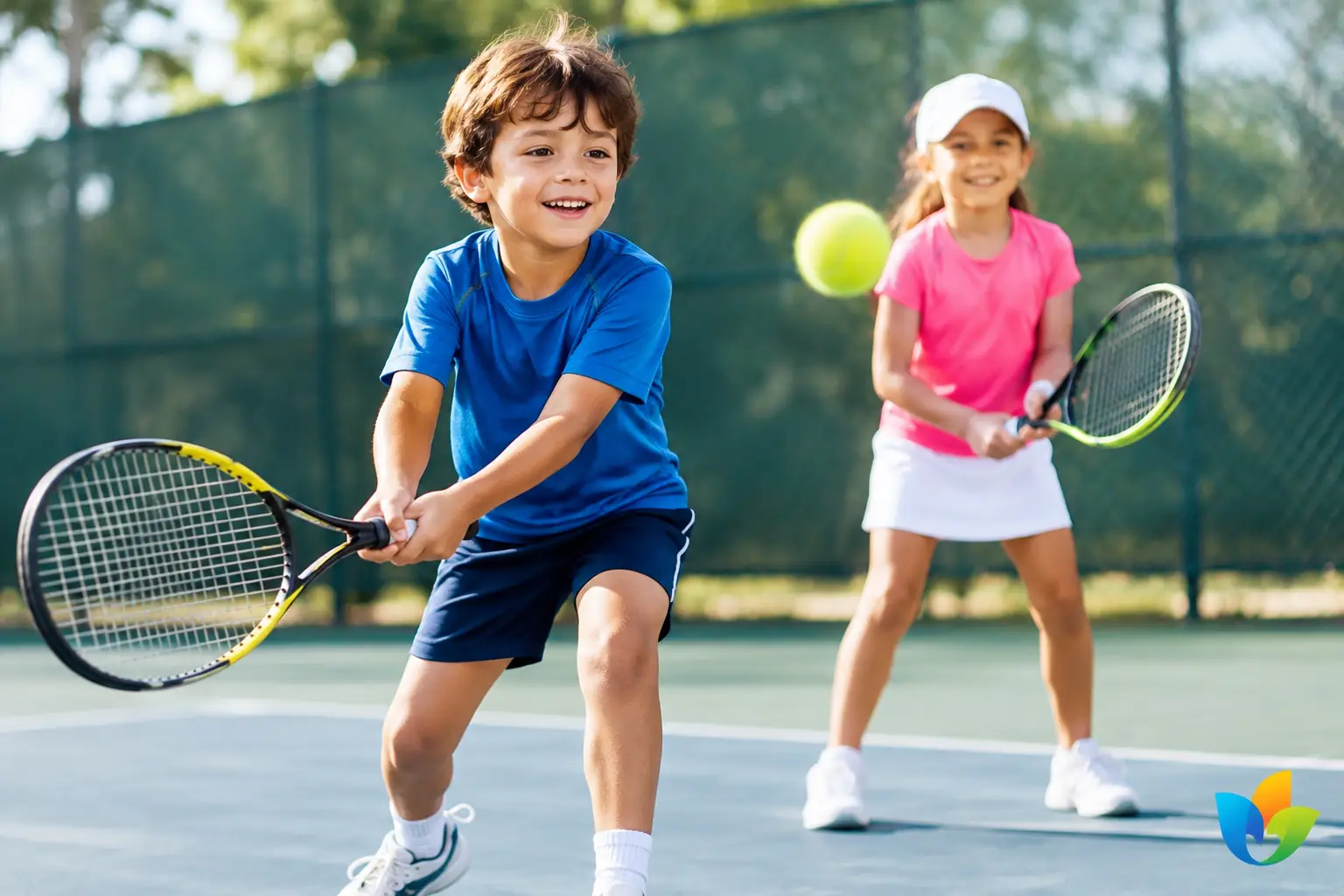 Idei de jocuri de tenis pentru copii activi